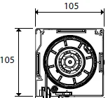 Kasten 105mm