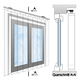 Vor der Fensternische (Wandmontage)