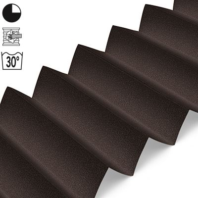 Dachfensterplissee Dunkelbraun | perlmutt