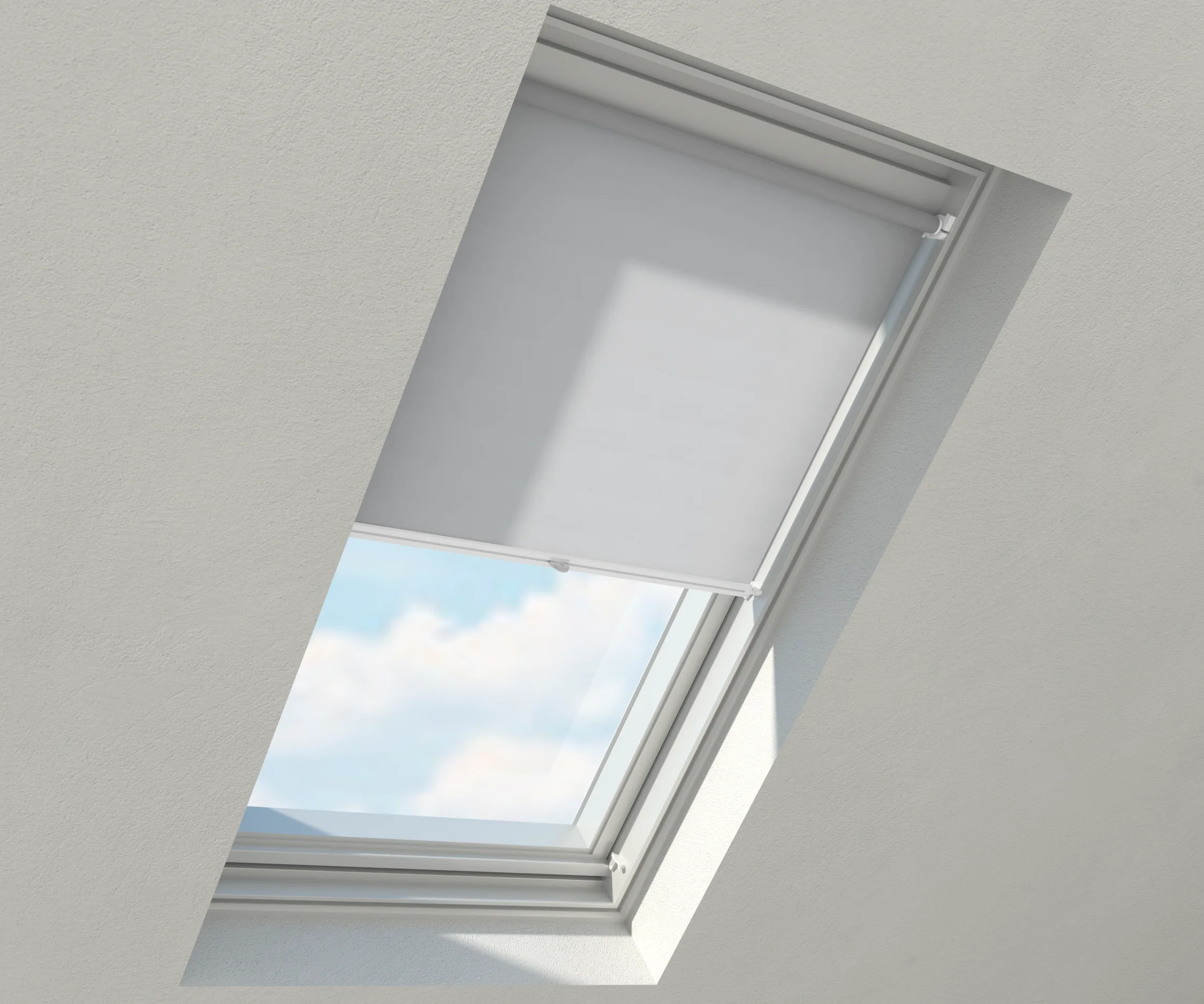 Dachfensterrollo Basic | halbtransparent 