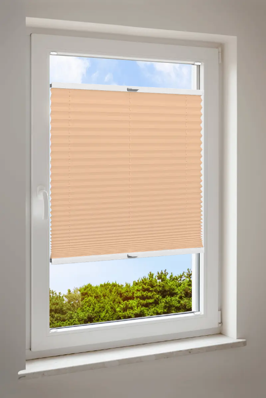 Plissee Cosiflor® VS2 orangene Stoffe Plissee Cosiflor® VS2 orangene Stoffe