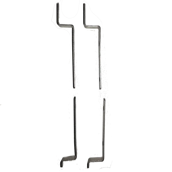 Z-Hakenset für Fliegengitter (Rahmenstärke 16-21mm) Z-Hakenset für Fliegengitter (Rahmenstärke 16-21mm)