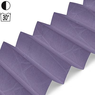 Dachfensterplissee Violett | crushoptik