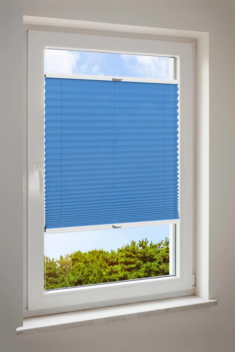 Plissee Blau Basic Plissee Blau Basic