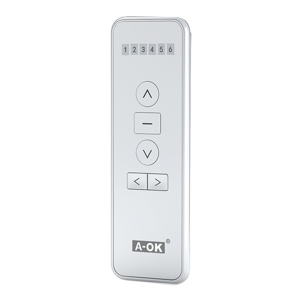 A-OK AC123-06 – 6-Kanal-Handsender, weiß