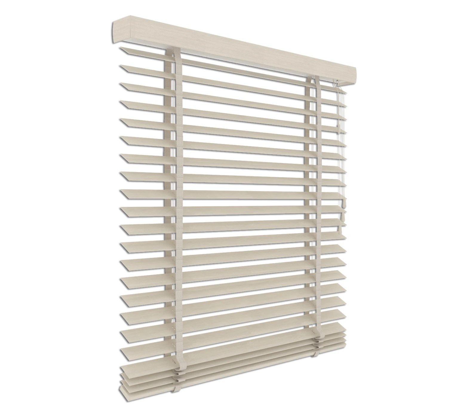 Holzjalousie Natur Beige | 50mm Lamelle | JH039