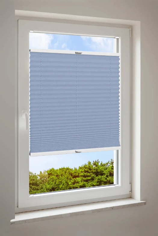 Plissee Cosiflor® VS2 blaue Stoffe Plissee Cosiflor® VS2 blaue Stoffe