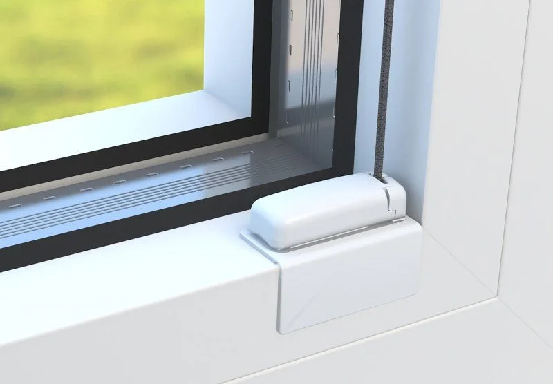 Gelenkklebeplatte - Montageset für Plissee Cosiflor VS2 Gelenkklebeplatte - Montageset für Plissee Cosiflor VS2