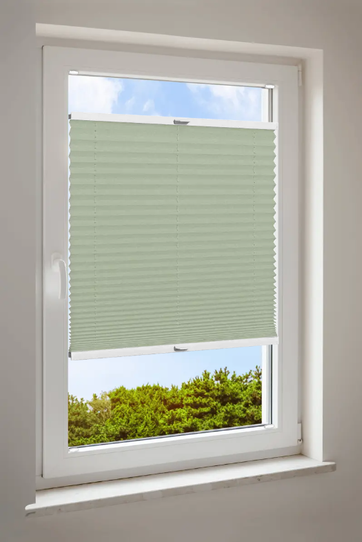 Plissee Cosiflor® VS2 grüne Stoffe Plissee Cosiflor® VS2 grüne Stoffe