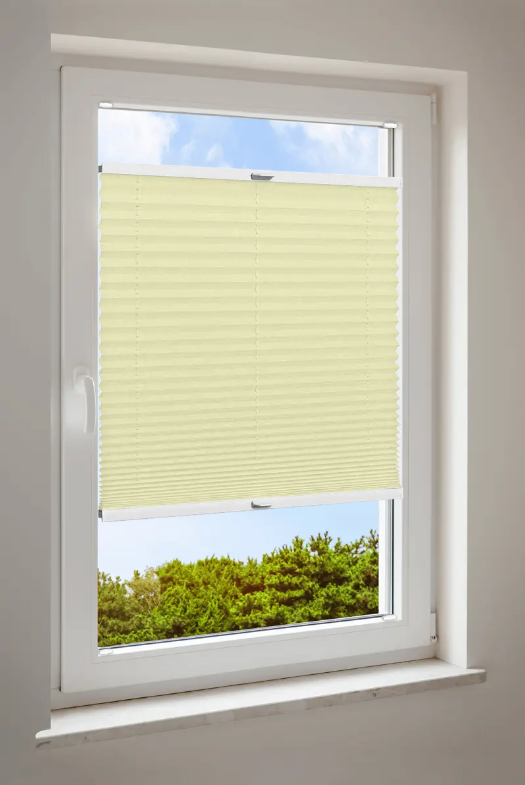 Plissee Cosiflor® VS2 gelbe Stoffe Plissee Cosiflor® VS2 gelbe Stoffe